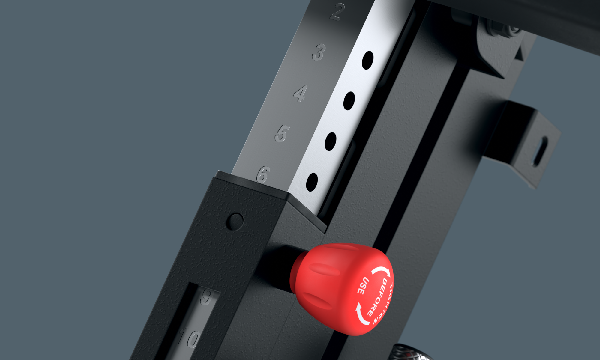 12 posiciones de altura