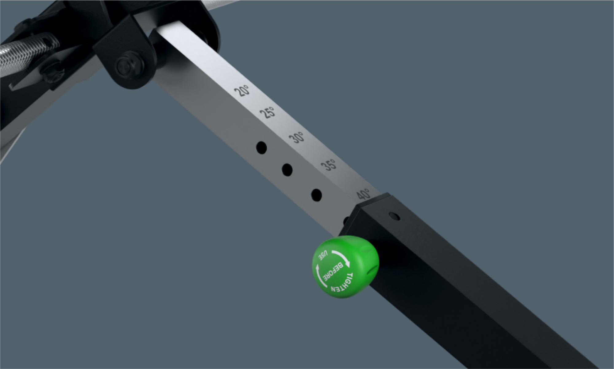 6 niveles de inclinación