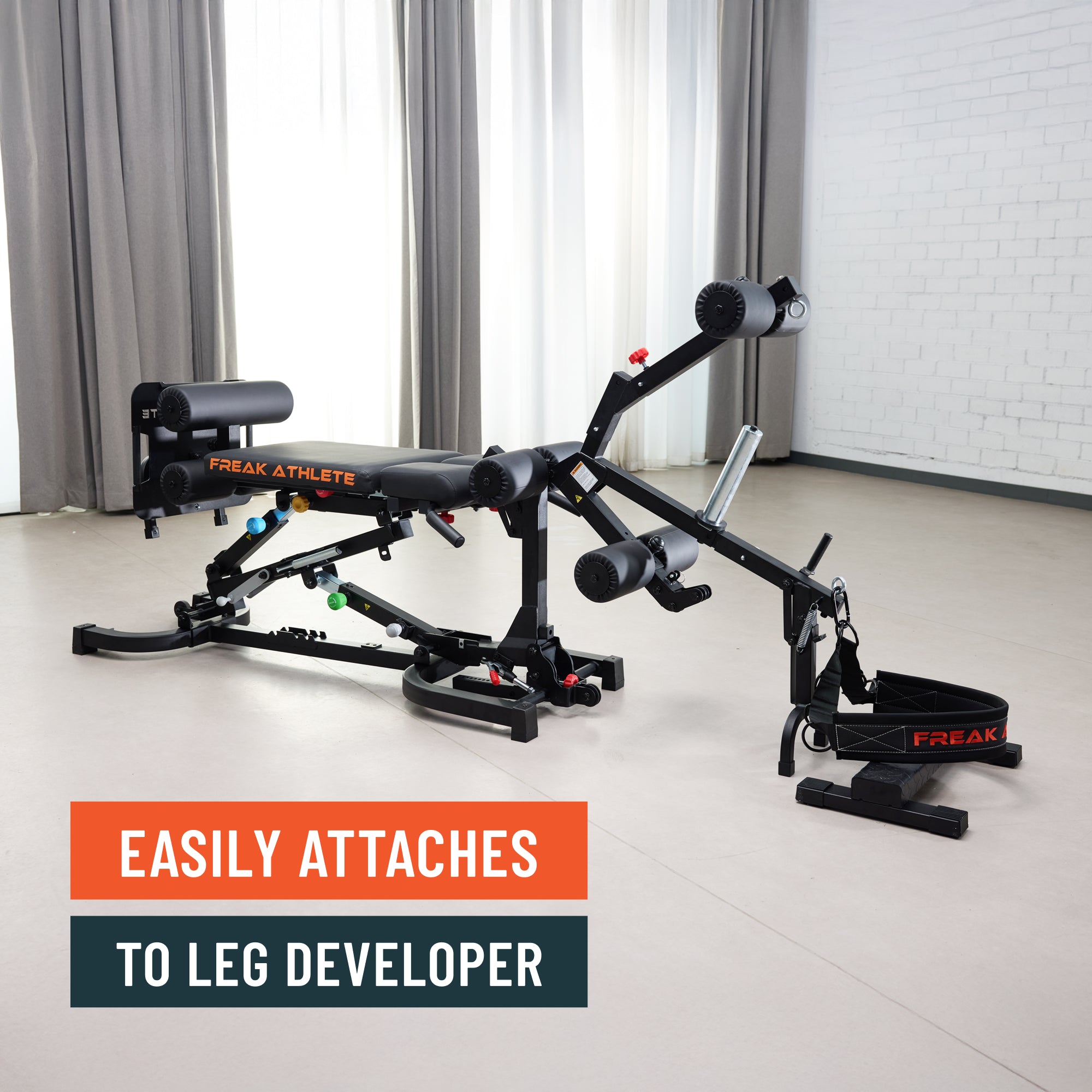 Accesorio para sentadillas con cinturón