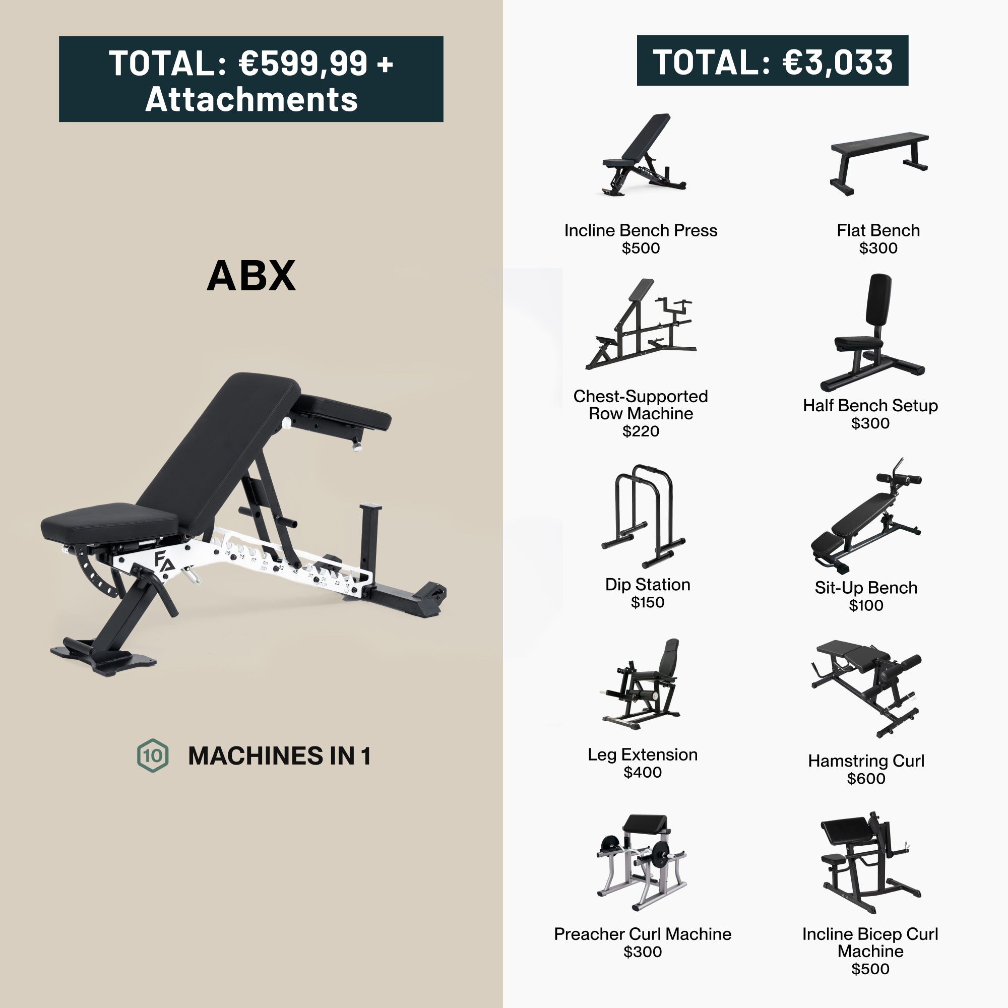 ABX Weight Bench