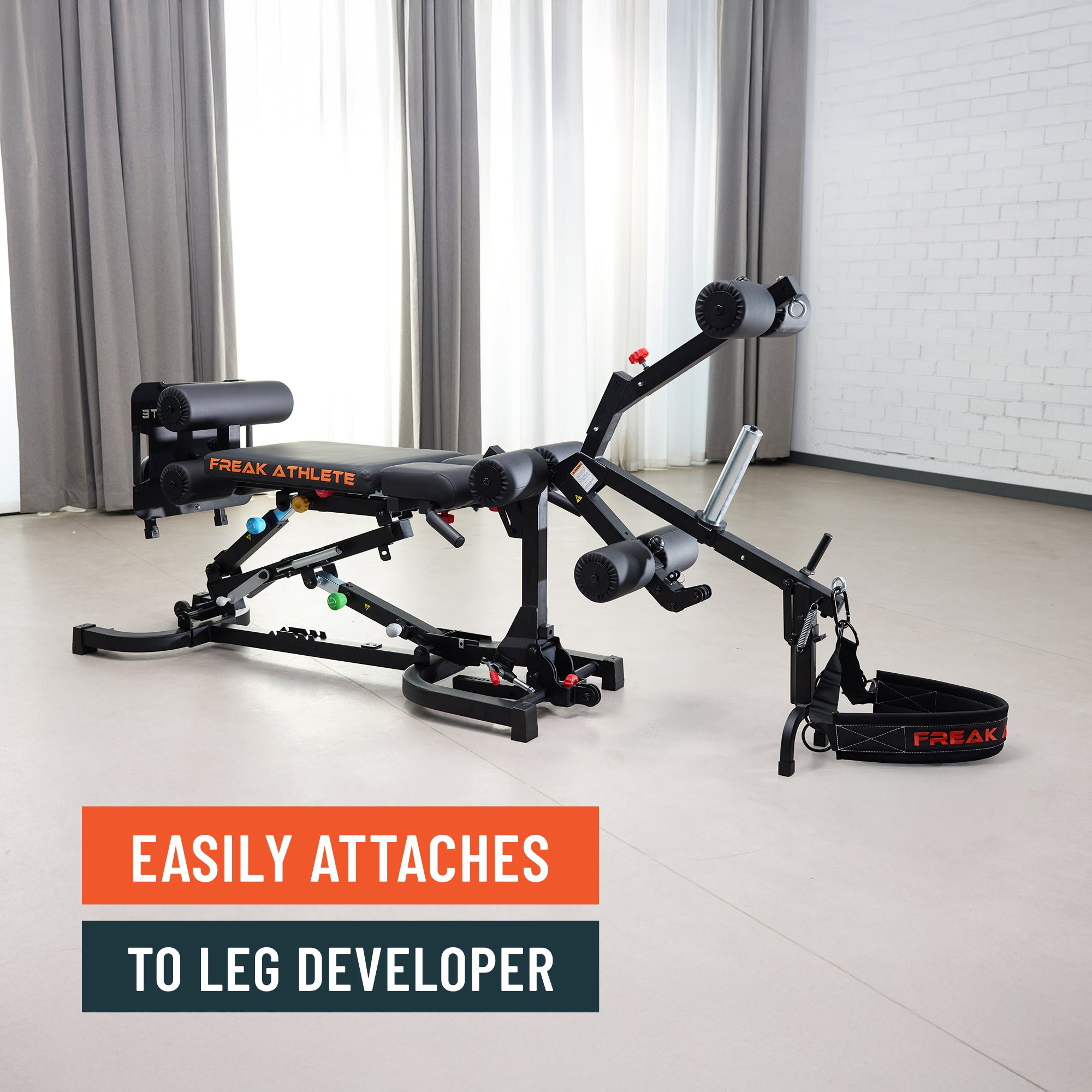 Accesorio para sentadillas con cinturón